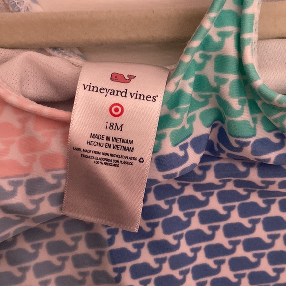 Vineyard Vines/Target collab 18M swimsuit. This is adorable! - Picture 2 of 3